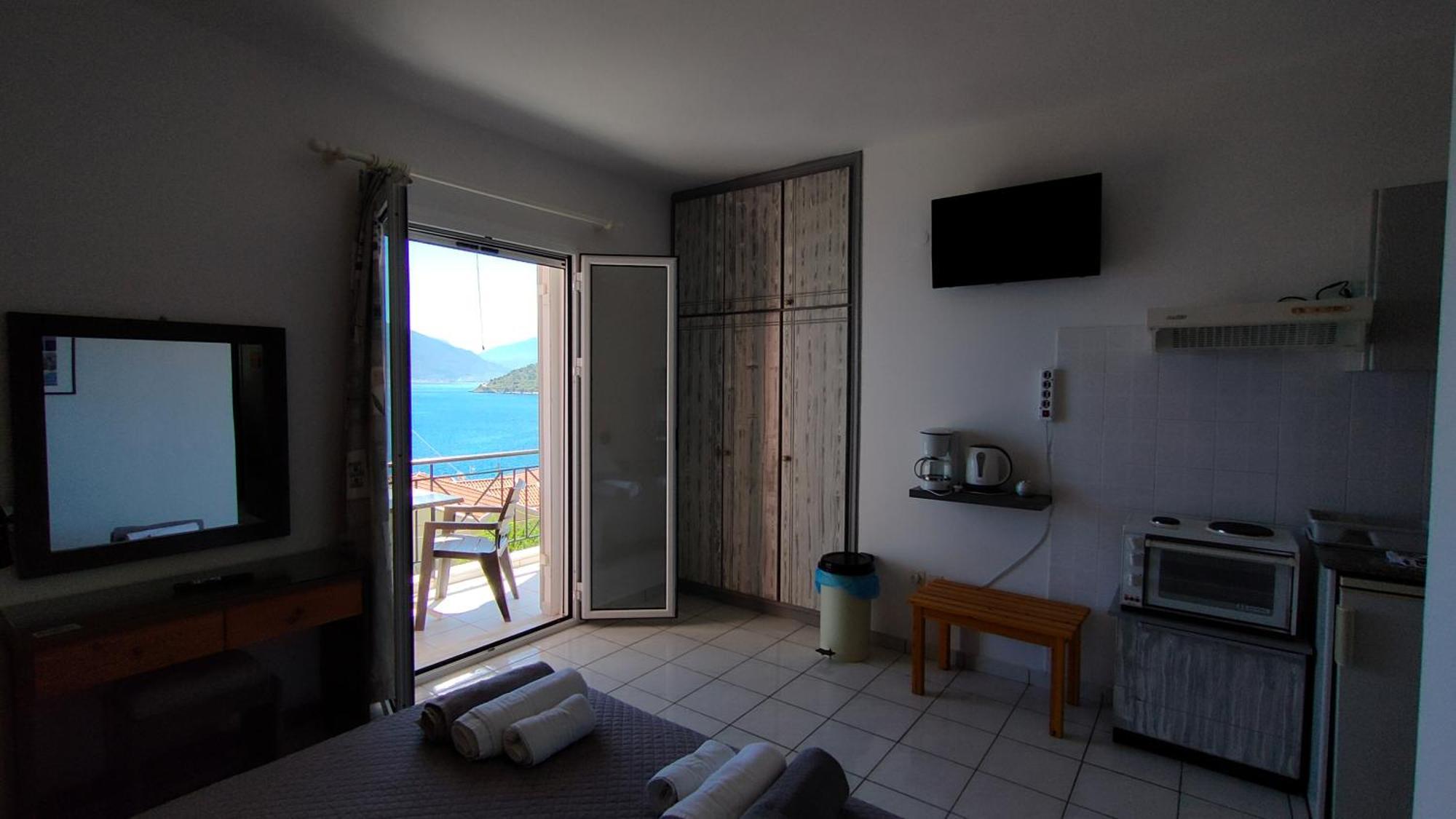 Mema'S Apartment Agia Efimia Værelse billede