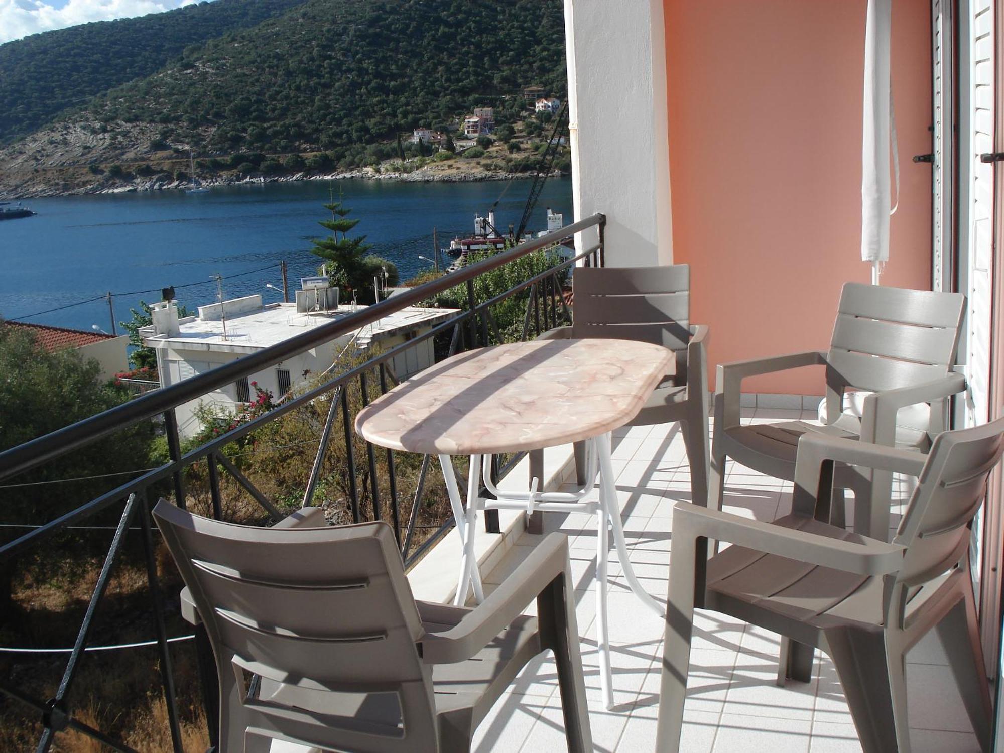 Mema'S Apartment Agia Efimia Værelse billede